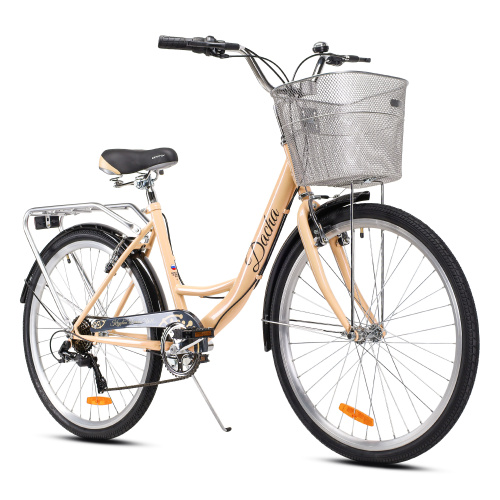 Велосипед городской 28" рама 19" 7sp KRYPTON DACHA W розовое золото ЦВК