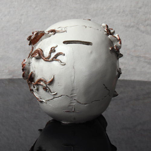 Копилка Череп 12 см / KY-27 /уп 48/Хэллоуин