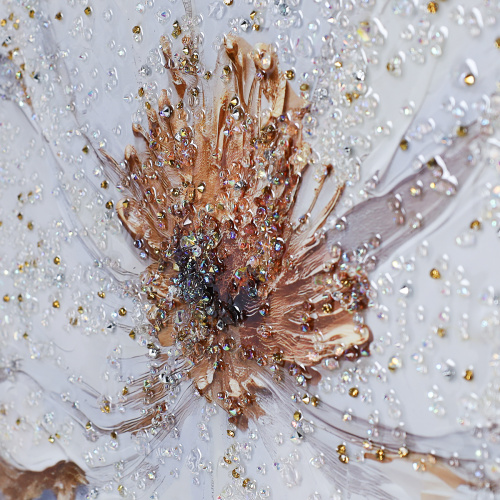 Картина 50х70 Цветы / HA-1518 /уп 18/стразы