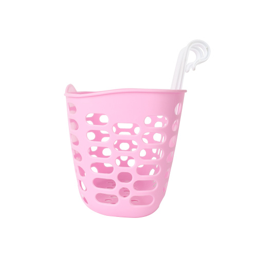 Корзина для детского велосипеда пластиковая розовая. / 1DVMI-7 / уп  100 /