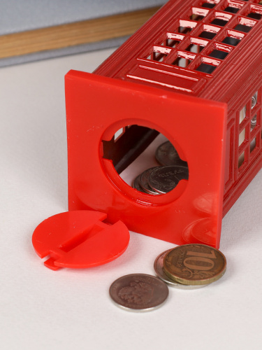 Сувенир Телефонная будка 14 см / YR-114 /уп 100/