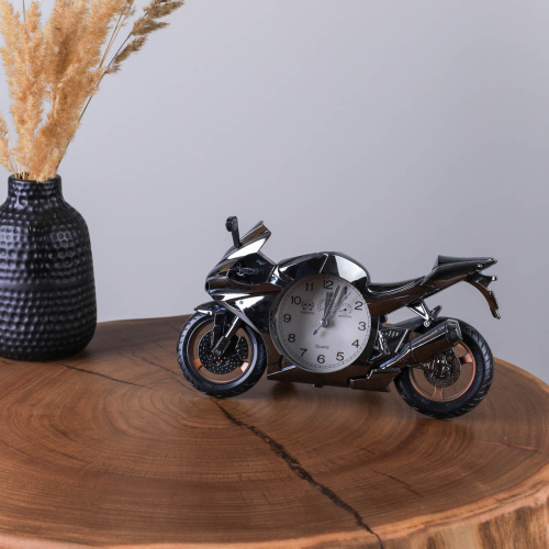 Часы настольные Мотоцикл / CD158 /уп.96/