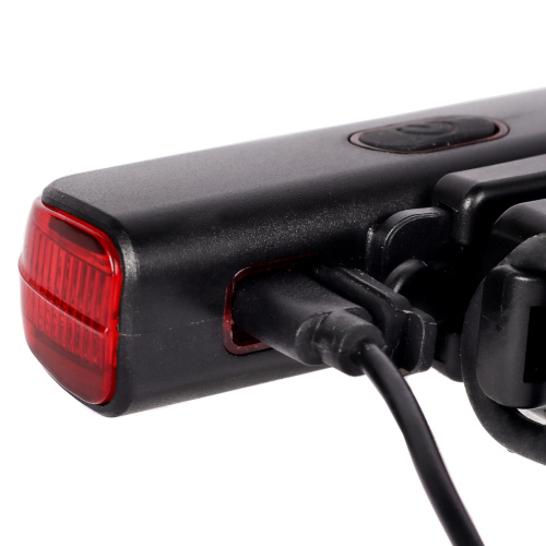 Фонарь задний COMIRON "WARDER" корпус: ABS, свет: 28LED, 380mAh, 4 режима, Type-C, пульт ДУ, вес 52гр /уп50/