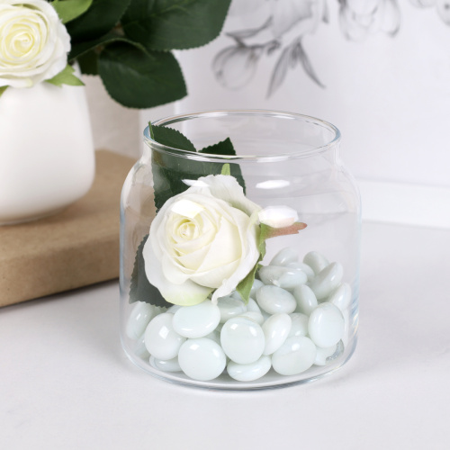 Декоративные камни 250г / 7-219 /уп 100/ белый /