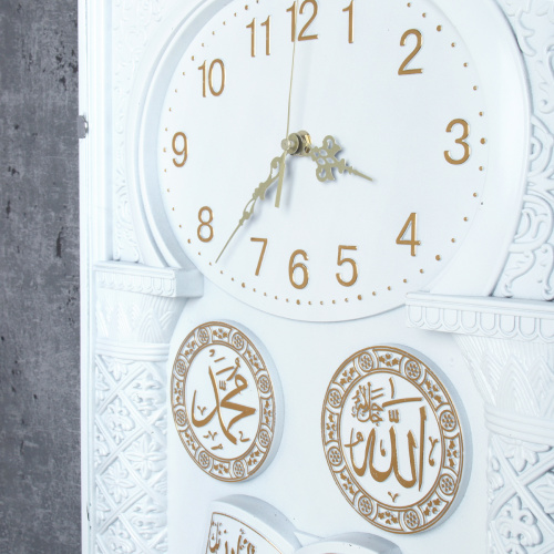 Часы настенные Мусульманские 55х36 см / 2554W /уп 12/