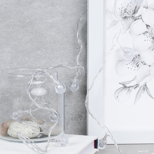 Гирлянда 4 м 20 LED / NEW17 /уп 100/разноцветный