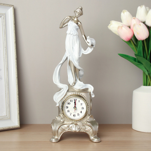 Часы статуэтка Дама 35 см / 288-3 /уп 12/