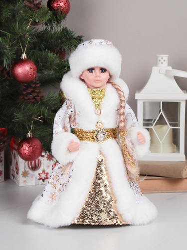 Фигурка Снегурочка 30 см / DB30-12 /уп 36/ музыкальная
