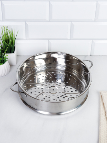 Сетка для пароварки 24х8 см / SMR-24 /уп 72/ Для кастрюли на 6 л/ 0,282/ Вставка пароварка