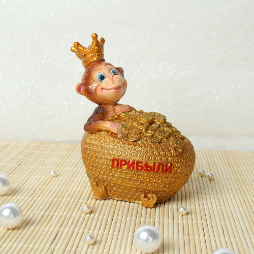 Копилка Богатства 9,5х6х11 см / YM16-27 /уп1/120/Акция