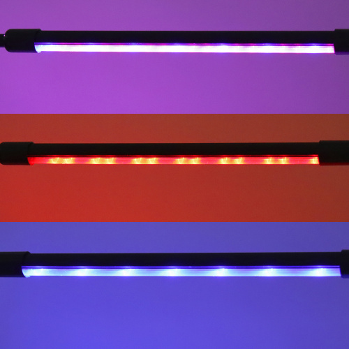 Светильник настольный / Фитолампа для растений с 2 лампами (проводной переключатель) / FITLED2 /уп 18/USB