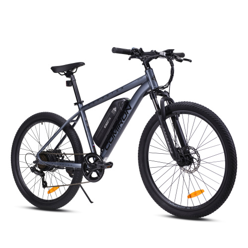 Электровелосипед 26" рама 17" COMIRON BeFASTER 7SP SHIMANO 250W 36V/10.4AH чёрный