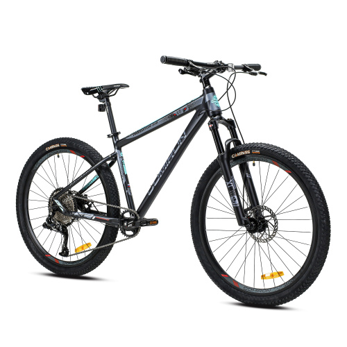 Велосипед горный COMIRON PREDATOR 27.5-17" чёрный неон