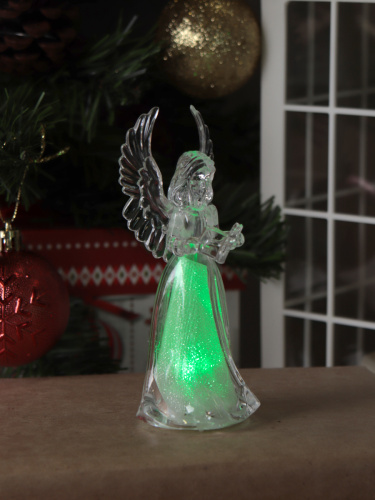 Свеча светодиодная Ангел 11,5 см / JS-0511 /уп 12/240/