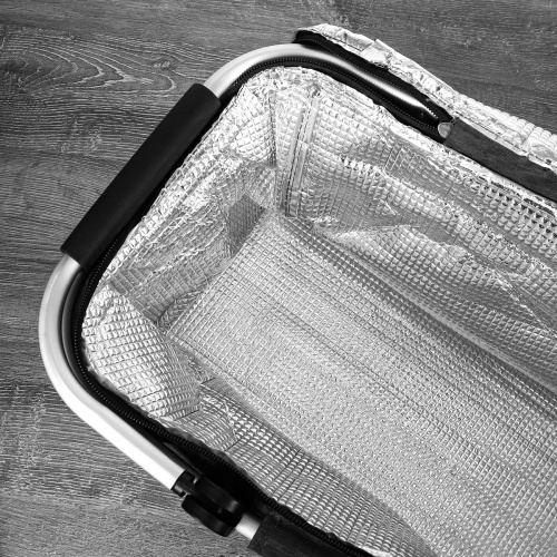 Сумка с эффектом сохранения холода, тепла/термосумка / DFB130gray /уп 30/ 42х20х23 см