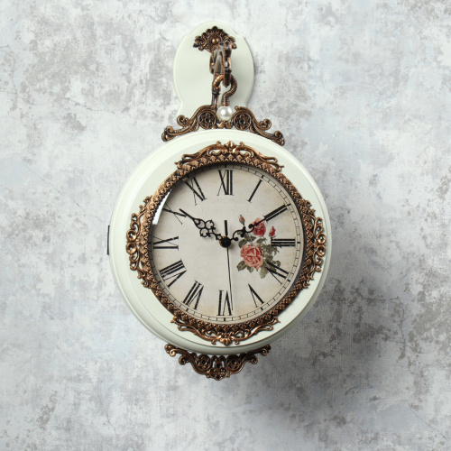 Часы настенные двухсторонние Вокзальные 25х35 см / 11231A /уп 6/