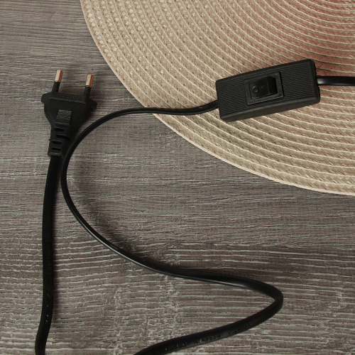 Светильник настольный 22 см голубой / A003 / Е14 / 638560     