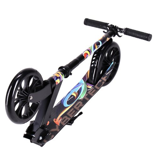 Самокат 2-х колесный COMIRON 200мм CYBERTECH / GT23-G2 /уп 8/ граффити