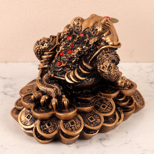 Фигурка Жаба денежная 11х7х9 см / GN490 /уп 60/