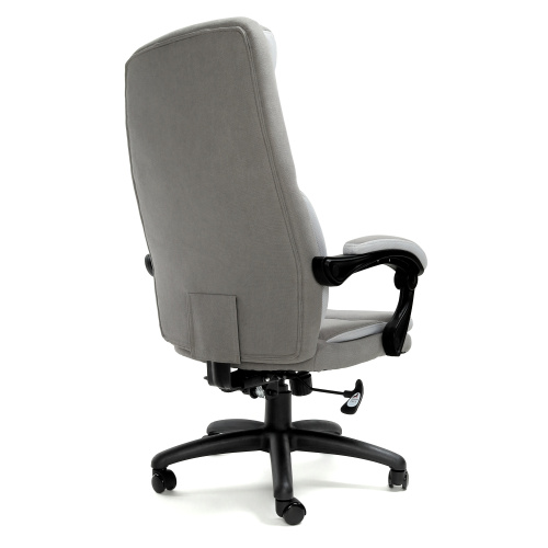 Кресло руководителя URBAN Серый велюр