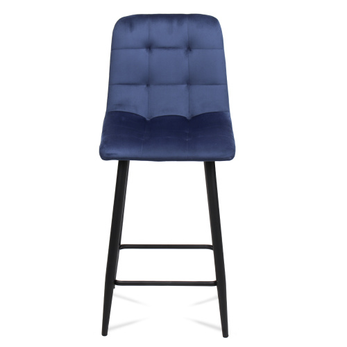 Стул барный SB-005 Темно-синий Velvet G062-49 / GBAR895A-1 /уп 2/