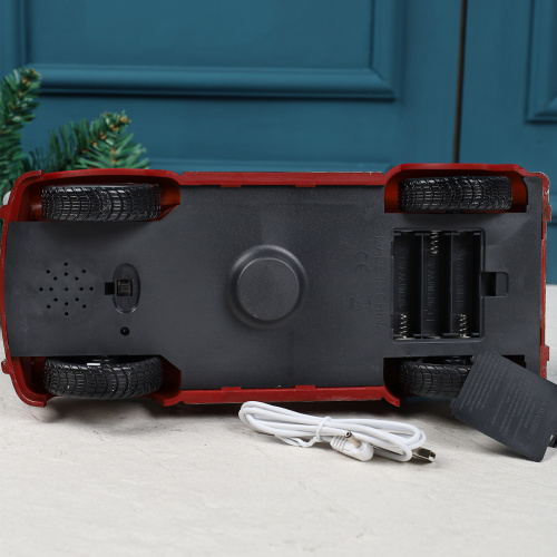 Светильник Новогодний светодиодный 28x11x12.5 см Дед мороз / NG206-45 /уп 6/ музыкальный