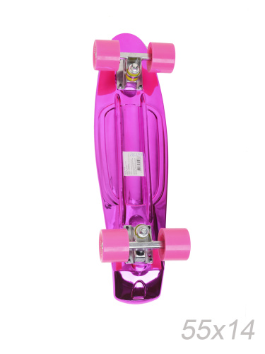 Лонгборд / GT22P /уп 8/ розовый металлик