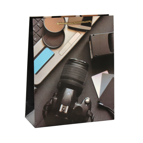 Пакет подарочный 24х18х8,5 23 февраля / 9348-1 /уп 12/720/