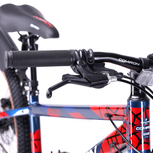 Велосипед 24" рама 13" 8sp COMIRON REBEL ригид сине-красный