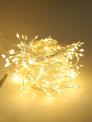 Гирлянда светодиодная Занавес 3х3 м, 900 LED / GN42 /уп 50/ теплый белый