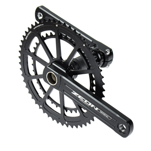 Система шатунов ZEON IMPERIAL, звёзды алюминиевые 39/53Т, шатуны 172,5 мм, кованый алюминий 6061-T6,  вес системы 740 г /уп 10/