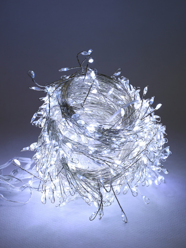 Гирлянда светодиодная Занавес 3х3 м, 900 LED / GN41 /уп 50/ холодный белый