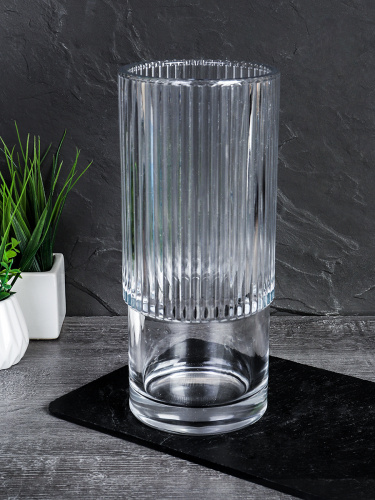 Ваза для цветов 23 см / V200325-1 /уп 12/