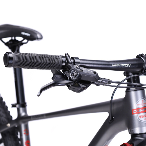 Велосипед горный COMIRON ZIRCON II 29-21", 1*12S, чёрный MET CHARCOAL+RED
