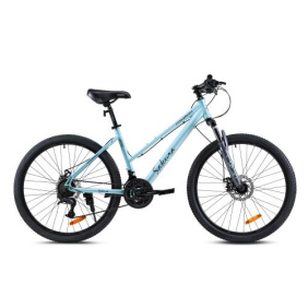 Велосипед 26" рама 17" 21sp COMIRON SAKURA голубой дымный