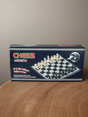 Игра настольная шахматы 20х10 / 7408 /уп 120/магнитная доска