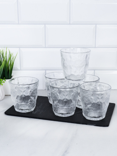 Стакан 6 штук 300 мл АйсКом / KB047-1 /уп 8/ низкий