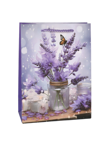 Пакет подарочный 24х18х8,5 / 9265-1 /уп 12/720/