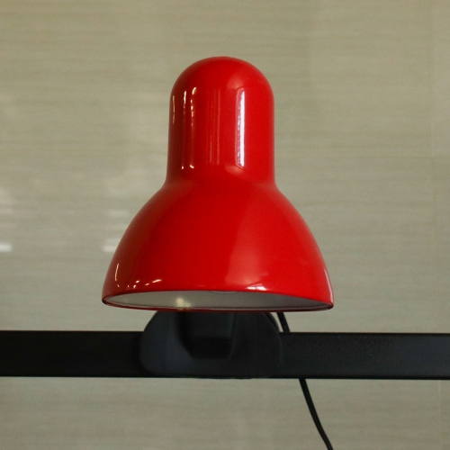 Светильник настольный на прищепке красный / 108BXIAO-4 / Ex27 /уп 70/
