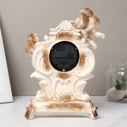 Часы статуэтка Амурчики 21,5 см / 1616A /уп 24/