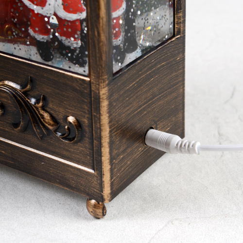 Светильник настольный новогодний 13х7х34 см  музыкальный / NG206-37 /уп 6/АКЦИЯ