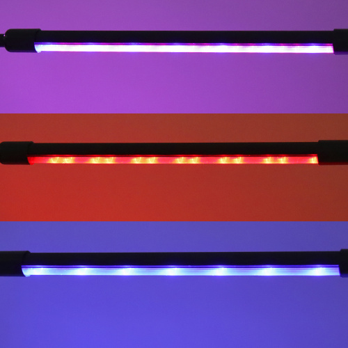 Светильник настольный / Фитолампа для растений с 4 лампами на подставке (Пульт дистанционного управления)  + адаптер для розетки / FITLED5-3 /уп 10/