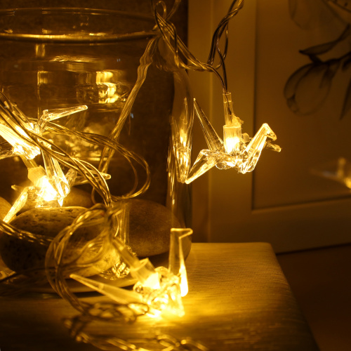 Гирлянда 6 м 20 LED Оригами / NEW2 /уп 100/