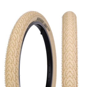 Покрышка для велосипеда KRYPTON BMX WOOHOOO BEIGE 20X2.35  30TPI 