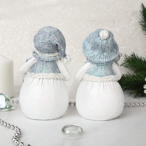 Фигурка Снеговик 10 см / L2132 /уп 120/Новый год