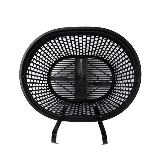 Корзина для велосипеда пластиковая черная. / 1DVMI-10 / уп 50