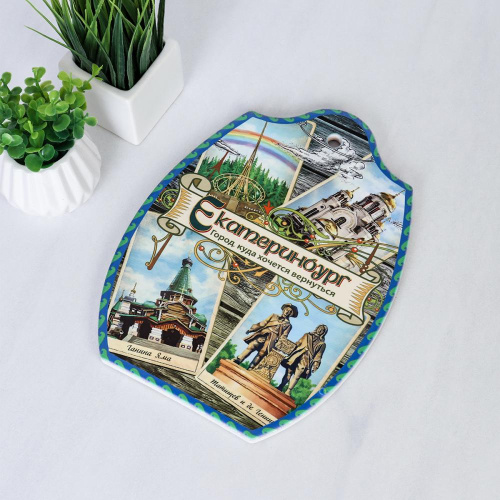 Подставка под горячее 23,5х17,5 см Екатеринбург / FD324 /уп 36/ АКЦИЯ