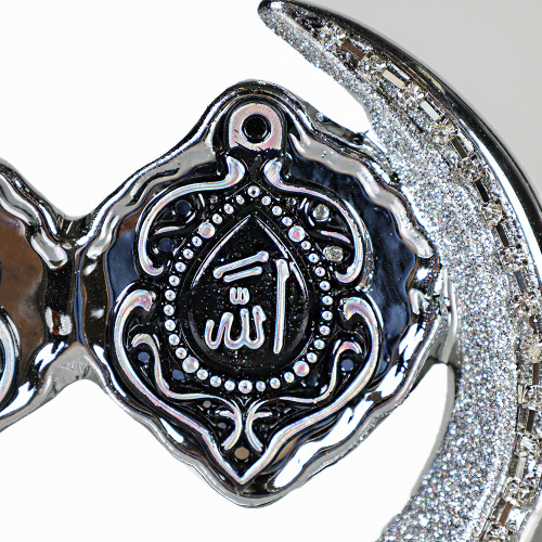 Статуэтка мусульманская 15 см / 1553BBH /уп 72/серебро