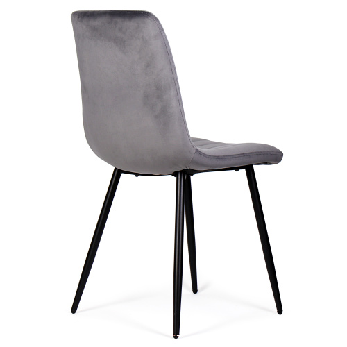 Стул кухонный SC-005N СЕРЫЙ ВЕЛЬВЕТ №9