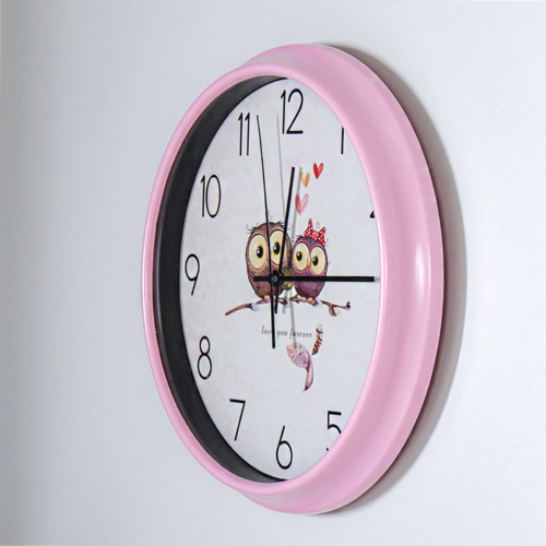 Часы настенные Совушки 26 см / 381-37 /уп 40/